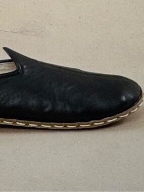 Atlantis Men's Barefoot Slippers leather shearling handmade turkey